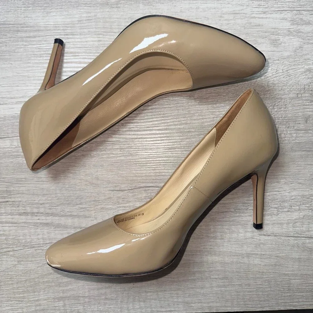Cole Haan Women's Tan and Cream Courts